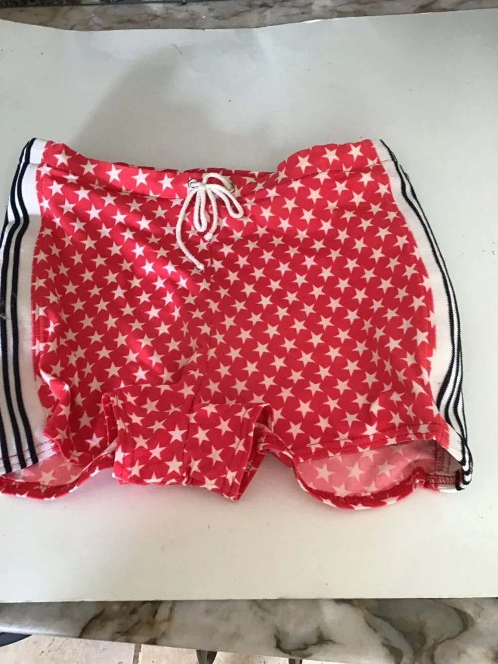 Hobie Red and White Stars Girls Swim Pants or Cover-Up
